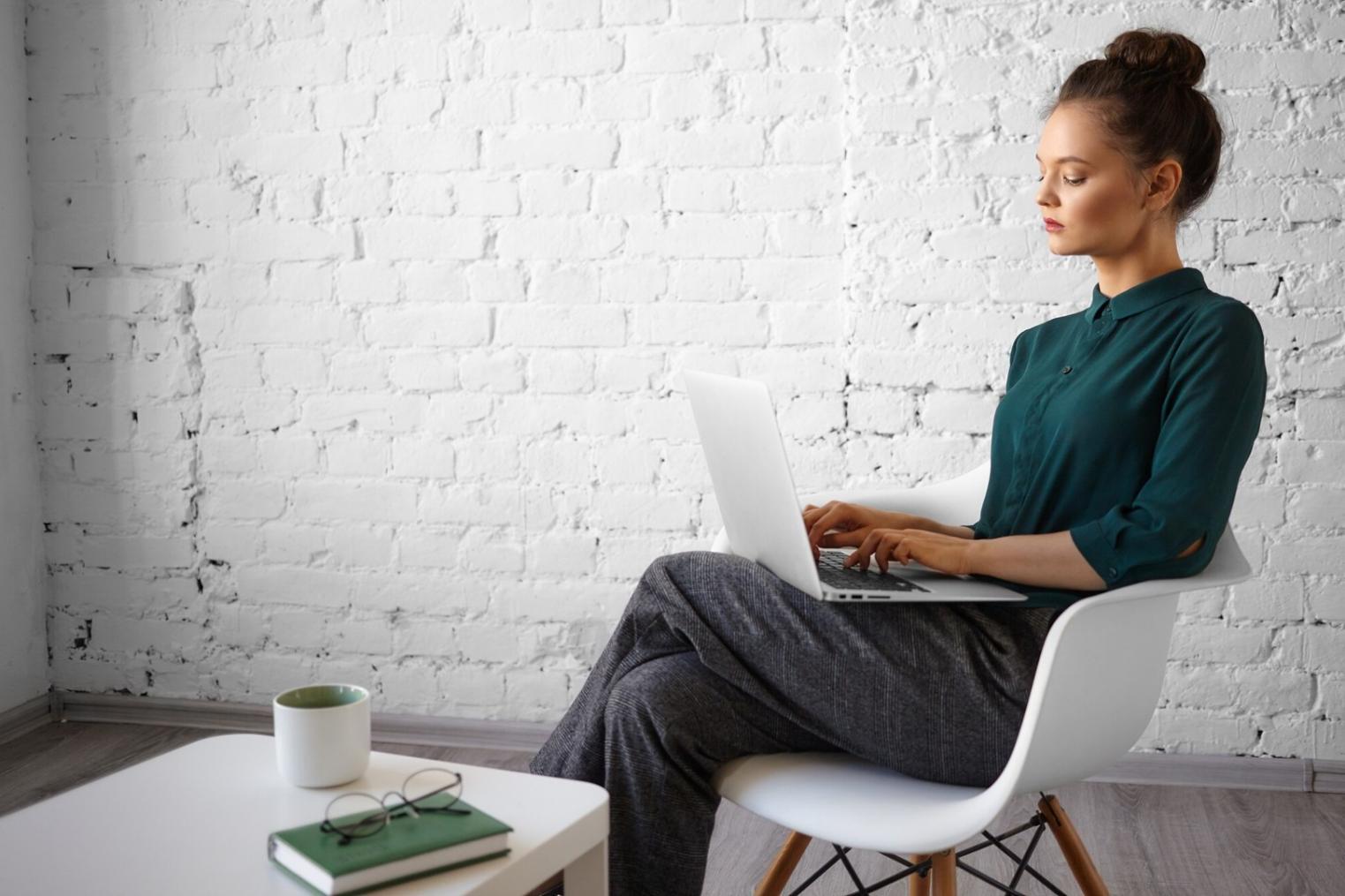 Calculator, receipts and financial planning documents organized on workspace